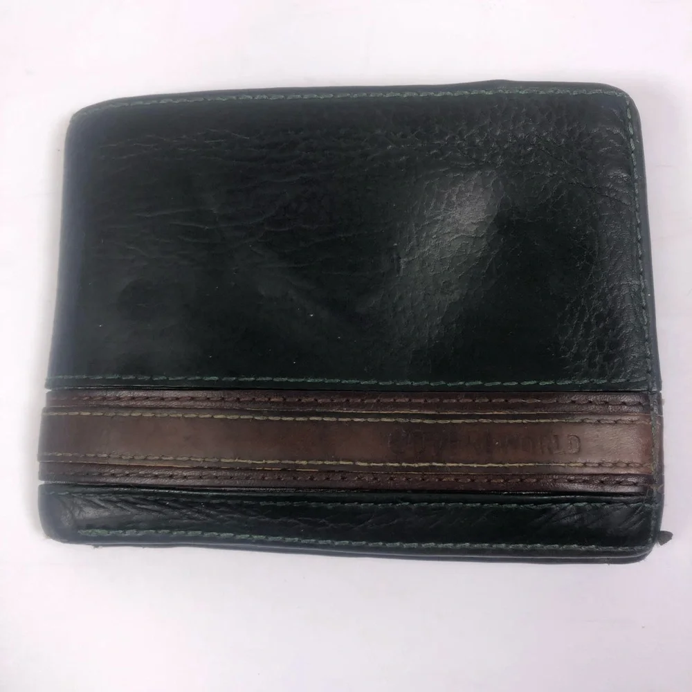 Vera Pelle Coveri World Wallet Leather Trifold